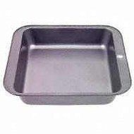 Baker'S Secret Square Cake Pan 7.75" X 7.75" X 1.88" Gray