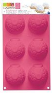 ScrapCooking 3700392431570 Cake Making Mold, Fuchsia