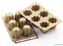 Silikomart Silicone Let&#039;s Celebrate Bakeware Multi Cake Pan, Halloween N17
