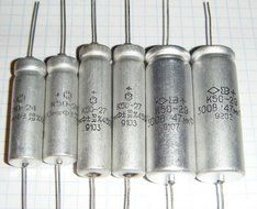 Capacitor oxide electrolytic K50-29V 6.3V 1000uF USSR 10 pcs