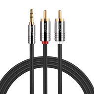 Starise 3.5mm to RCA Cable Male to Male Audio Stereo Y Splitter Cable for Car, Headphones, Home System, iPhone...