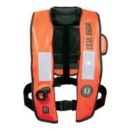 MUSTANG SURVIVAL Mustang Inflatable Work Vest w/HIT Orange / MD3188 /