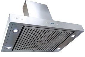XtremeAir PX04-I36 Island Mount Range Hood with 900 CFM Swing-able Flat Filters, 36"