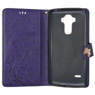 Spritech(TM) LG G Stylo Cellphone Bling Case,PU Leather Wallet Slim Fold Phone Cover 3D Handmade Bling Rhinestone... N20
