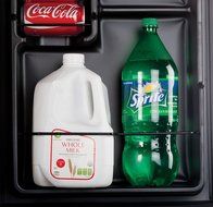 Haier HC27SF22RB 2.7 Cubic Feet Refrigerator/Freezer, Black N16
