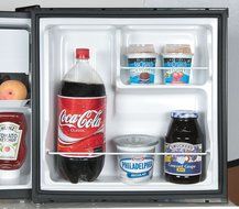 Haier HC27SF22RB 2.7 Cubic Feet Refrigerator/Freezer, Black N20