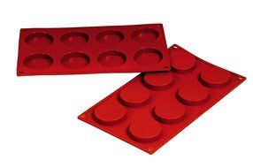 15 Cavity Pyramid Shape Non Stick Silicone Baking Mould, Ideal for Cake, Dessert, Ice Cream, Chocolate, Fondant... N3