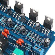 DROK TDA2030L UTC Digital Audio Amplifier 34W+34W DC 12-36V/ AC 9-25V BTL Stereo Amp Board 12V/24V, Blue N3