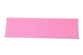 Cake Decoration Silicone Set - Lace Embossing Impression DIY Cake Fondant Decorating Mold - 4pc 10.5 x 0.2 x 15.5...