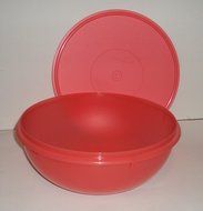 New Tupperware Fix N Mix Bowl 26 Cups Watermelon Coral Color N2
