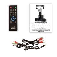 Acoustic Audio AA5150 Home Theater 5.1 Speaker System 400W with Powered Sub
