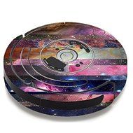 Skin Decal Vinyl Wrap For IRobot Roomba 650 655 Vacuum / Galaxy Nebula Outer Space