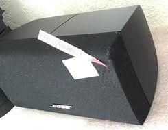 Bose Acoustimass Horizontal Cube Center Channel Speaker - Black