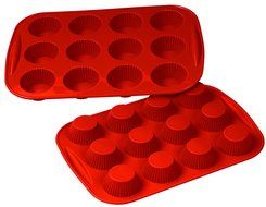 15 Cavity Pyramid Shape Non Stick Silicone Baking Mould, Ideal for Cake, Dessert, Ice Cream, Chocolate, Fondant... N5