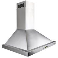 FIREBIRD 30" Wall Mount Stainless Steel Digital Display Push Button Control Kitchen Cooking Fan Powerful Range...