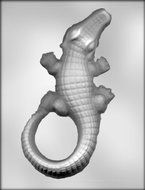 CK Products 8-3/4-Inch Alligator Chocolate Mold
