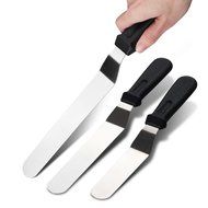 ORBLUE Angled Metal Icing Spatula 3-pack N6
