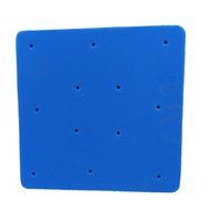 Garwarm 1pc 12-hole fondant cake mat square sponge foam pad DIY tool mold blue N7