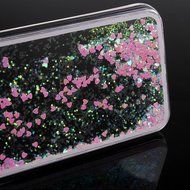 iPhone 7 Case, PHEZEN Christmas Tree Santa Claus Design Cool Quicksand Moving Stars Bling Glitter Floating Dynamic... N58