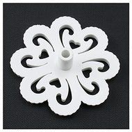 AGPtek 3PCS Food Grade Plastic Fondant Sugarcraft Gum Paste Decorating Kit Cake Mold Cookie Cutter - Star Shape N6
