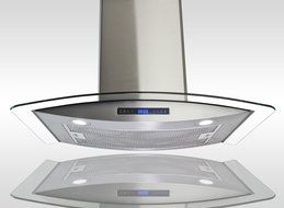 AKDY New 30" European Style Wall Mount Stainless Steel Glass Range Hood Vent Touch Control AZ-688/CS14 30"