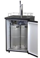 Kegco ICK20S-1 Javarator Cold-Brew Coffee Dispenser - Black/SS