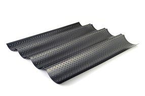 Paderno World Cuisine 4 Baguette Pan, Non-stick N3