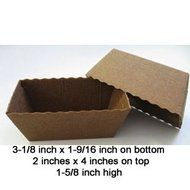 Novacart Easybake Mini Loaf - 100 Pieces