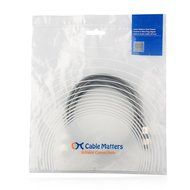 Cable Matters 2-Pack, Gold Plated Toslink to Mini Plug Digital Optical Audio Cable 3 Feet N7