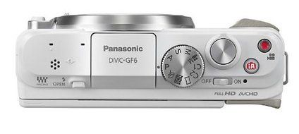 Panasonic Lumix DMC-GF6 Mirrorless Micro Four Thirds Digital Camera Body Only (White) N2