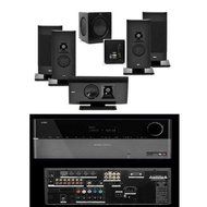 Klipsch Gallery G-12 5.1 Bundle-Klipsch FREE SW-308 Subwoofer-Harman AVR 1650