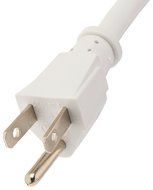 AmazonBasics 6-Outlet Surge Protector Power Strip, 790 Joule - White N8