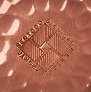 Sertodo Sharpshooter Shot Cups, set of 4, Hammered Copper, 2 fluid ounces N17