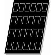 Matfer Bourgeat Silicone Flexipan Mini Rectangular Baking Molds, 84 Cups 336009 N2