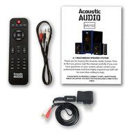 Acoustic Audio AA2102 Home 2.1 Speaker System with Bluetooth and USB Reader for Multimedia N4