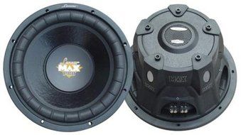 Dual 4ohm 2000W Peak 15 Paper Cone Dual VC Woofer-2PK