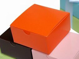 BalsaCircle 100 4&quot;x4&quot;x2&quot; Black and White Zebra Wedding Favor Cake Gift Boxes N9