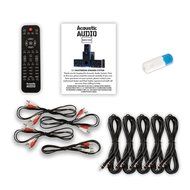 Acoustic Audio AA5102 Home Theater 5.1 Speaker System with USB Bluetooth and 5 Extension Cables N2
