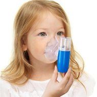 Qiorange Rechargeable Mini USB Inhaler / Pocket Handheld Nebuliser Respirator Ultrasonic Humidifier for Adult... N8