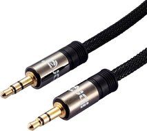 IBRA 3 Feet 3.5mm Auxiliary Audio Jack Cable AUX Cable - Gun