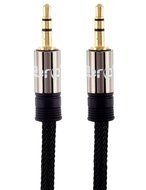 IBRA 3 Feet 3.5mm Auxiliary Audio Jack Cable AUX Cable - Gun N3