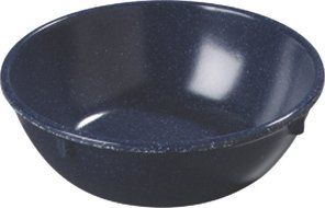 Carlisle 4352835 Dallas Ware Melamine Nappie Bowl, 10 oz. Capacity, 4.96 x 1.81&quot;, Cafe Blue (Case of 48)