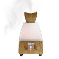 Supertech 100ml Essential Oil Diffusers, Wood Grain Ultrasonic Ion Humidifier Aroma Air Diffuser Can Waterless... N8