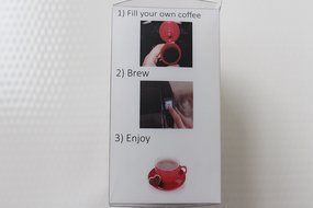BruGreen Refillable Filter Cups For Keurig Brewers (4 Cups) N5