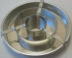 Vintage Original Checkerboard Cake Pan Set N2