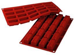 Fat Daddio&#039;s Silicone Bakeware Torroncini/Nougat, 0.74 Ounce