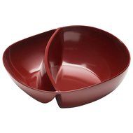 Zak! Designs Moso Divided Plate, 100% Natural Materials and BPA-free, 10.5&quot;, Rye, Set of 6 N12