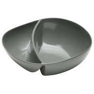 Zak! Designs Moso Divided Plate, 100% Natural Materials and BPA-free, 10.5&quot;, Rye, Set of 6 N13