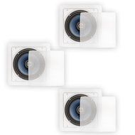 Blue Octave LS62 In Wall In Ceiling 6.5" Speakers Home 840 Watts New 3 Speaker Set LS62-3S