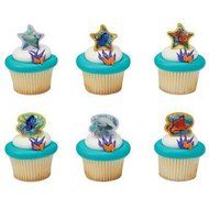 Finding Dory Adventure is Brewing Cupcake Rings - 24 pcs